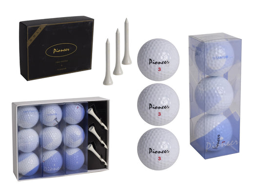 GOLF BALL*9PCS+3TEE/GIFT BOX