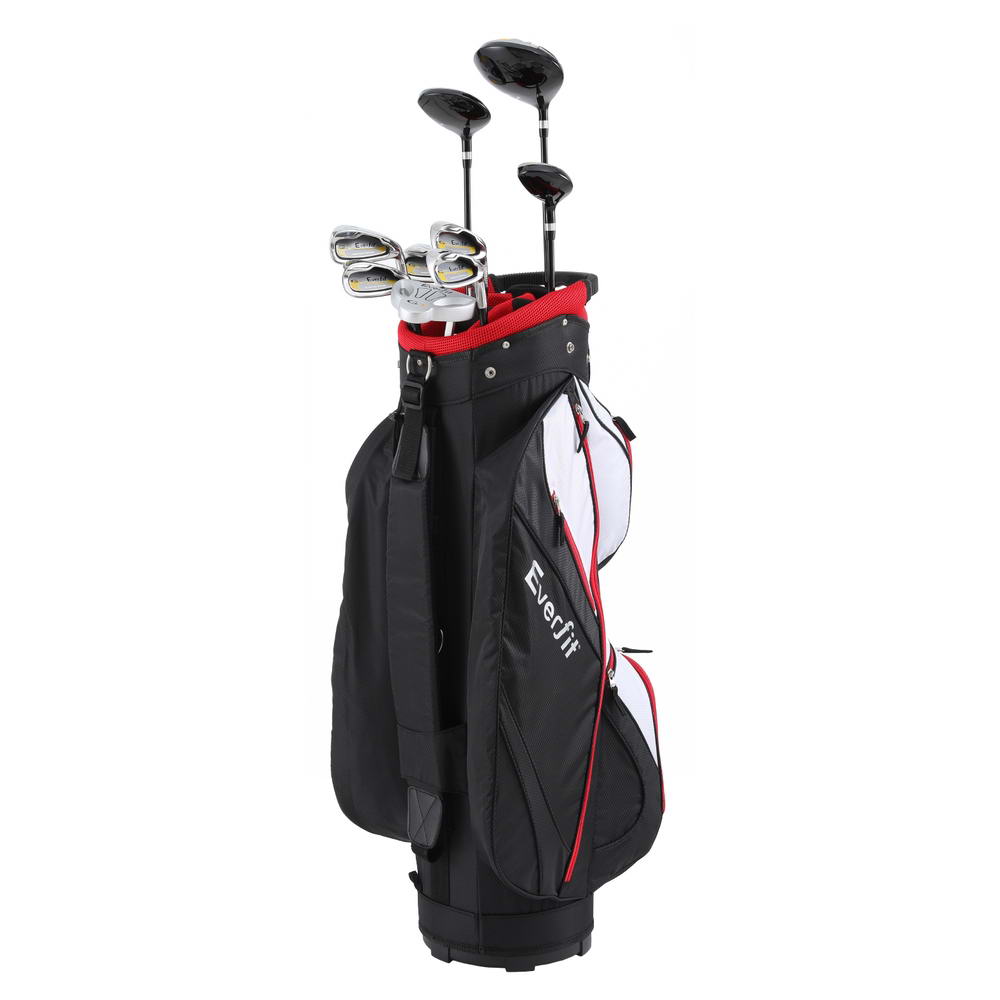 NNEDSZ Golf Clubs Set Men Right Handed Golf Wedges Alloy Driver Golf Stand Bag
