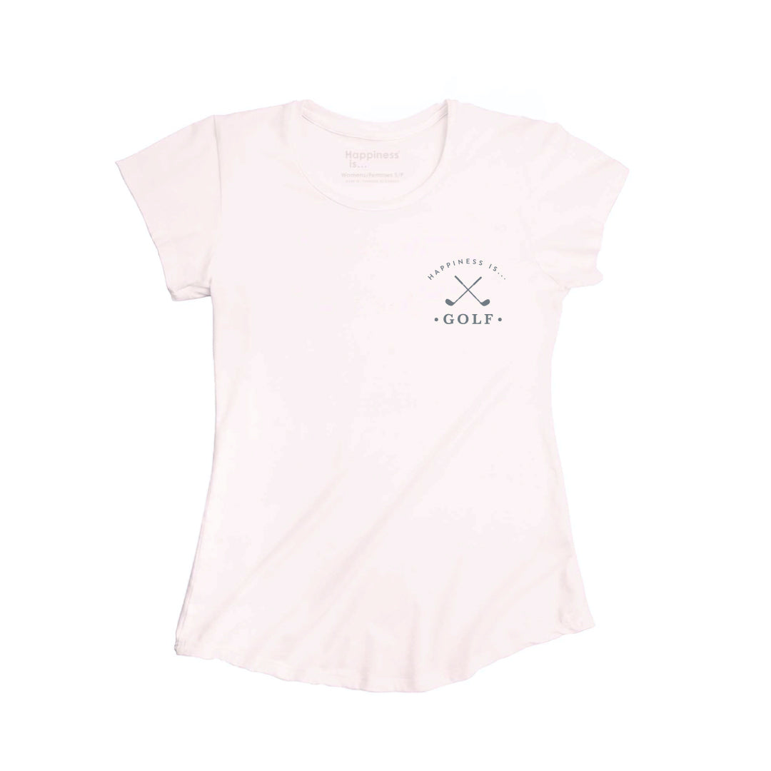 Women's Golf Bamboo T-Shirt, Ballet Pink