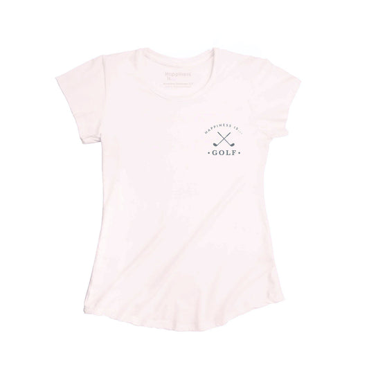 Women's Golf Bamboo T-Shirt, Ballet Pink
